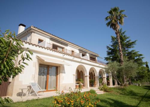 Das Gebäude in dem sich die Villa befindet