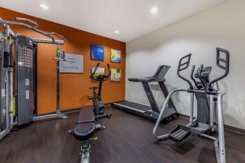 Γυμναστήριο ή/και όργανα γυμναστικής στο Comfort Suites Delavan - Lake Geneva Area