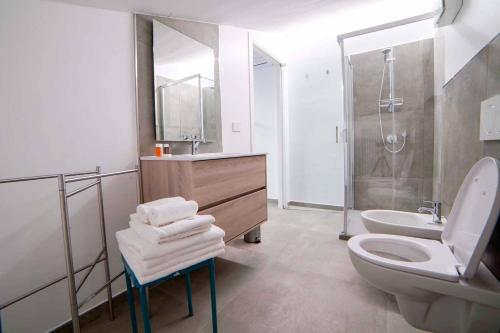 Bilik mandi di B&B Luci di Stelle