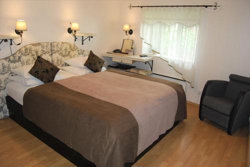 Cama o camas de una habitación en Hansalinn