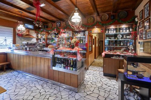 Lounge nebo bar v ubytování ALBERGO EUROPA