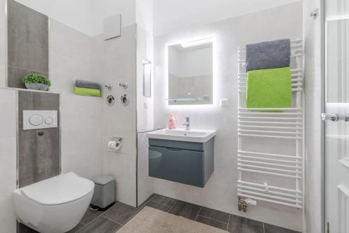 
Ein Badezimmer in der Unterkunft Pension-Leipzig-Süd
