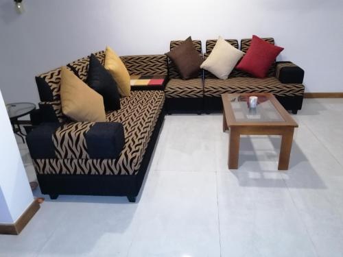 Ruang duduk di Weeraman's Vila