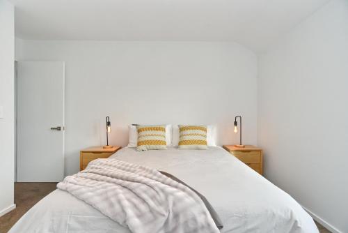 Et værelse på Salisbury Style - Brand new city apartment - Christchurch Holiday Homes