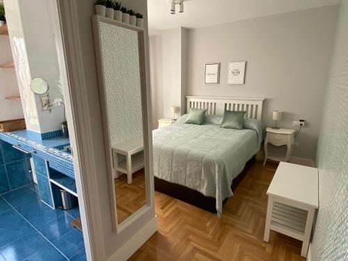 Llit o llits en una habitació de Apartamento ideal a la entrada de Salamanca !!!
