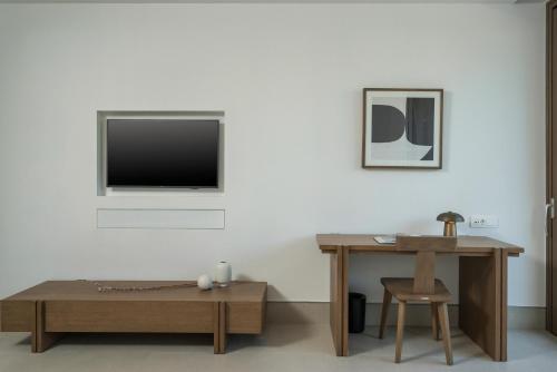 Μια τηλεόραση ή/και κέντρο ψυχαγωγίας στο SanSal Boutique Hotel