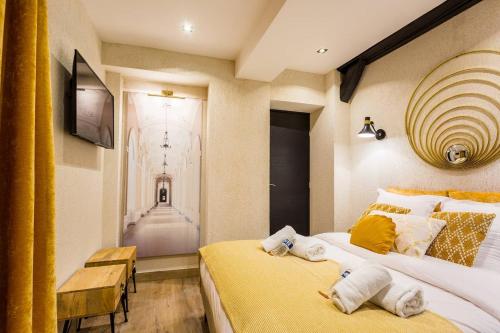 Легло или легла в стая в HSH Panthéon Port-Royal Charming Apartment 6P-2BR