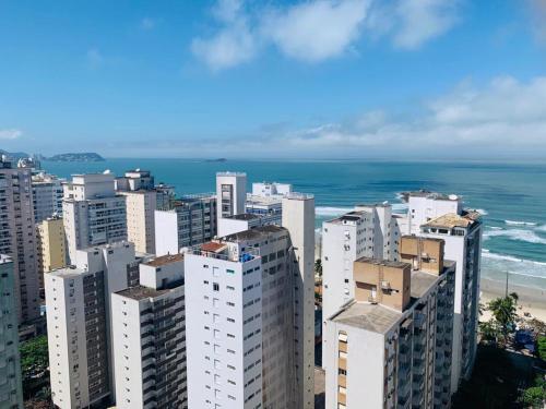 Pemandangan dari udara bagi Apart Hotel Guarujá