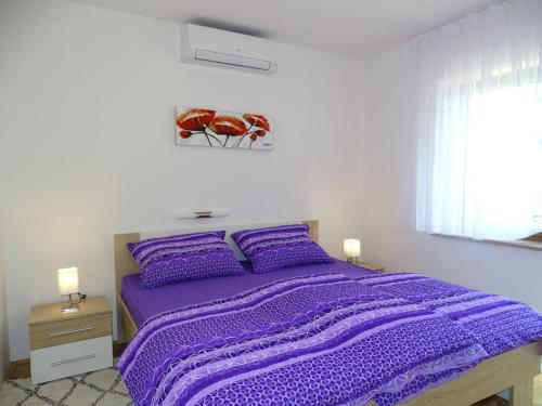 Postel nebo postele na pokoji v ubytování Kolpa Paradise
