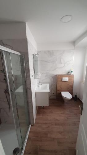 Koupelna v ubytování Rilati palace Dubrovnik 3
