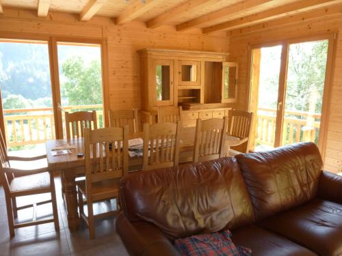 Zona d'estar a Chalet Domino