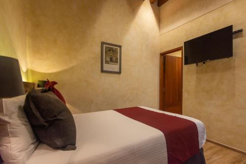 Ένα δωμάτιο στο Hotel Madero
