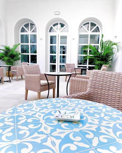 Posezení v ubytování Hotel Boutique Palacio Corredera