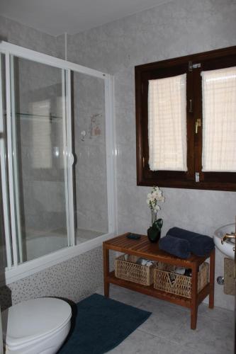 Een badkamer bij Casa Vittoria