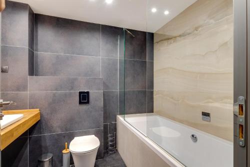 Ένα μπάνιο στο Varna Smart Home Apartments