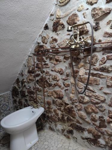 Koupelna v ubytování La casa di Duilia
