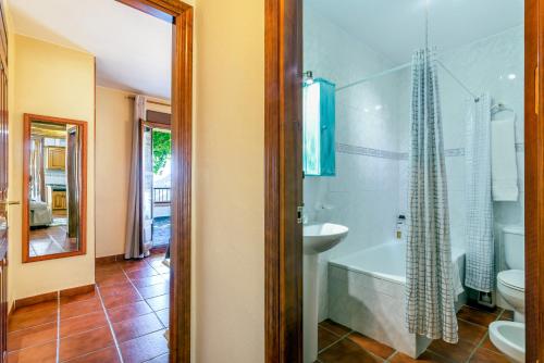 Ванна кімната в Alojamiento Los Pradillos