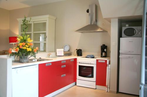 Una cocina o zona de cocina en Hoeve Jadoul