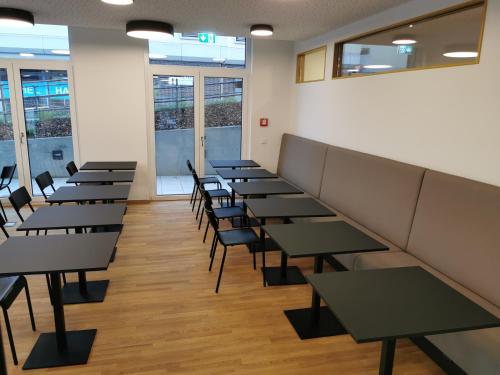 Ruang duduk di GuestHouse Speyer