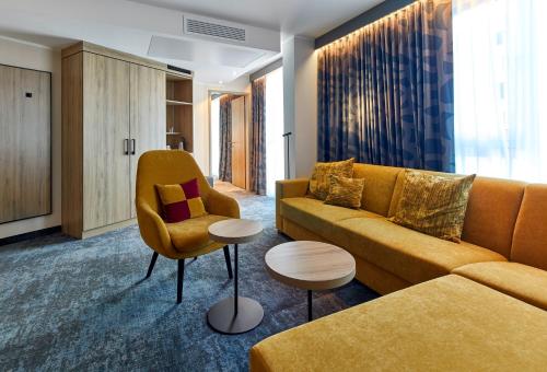 Кът за сядане в Holiday Inn - Hamburg - HafenCity, an IHG Hotel