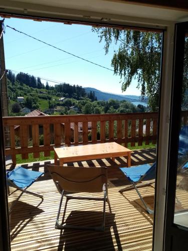 Chalet Le rustique vue sur le lac