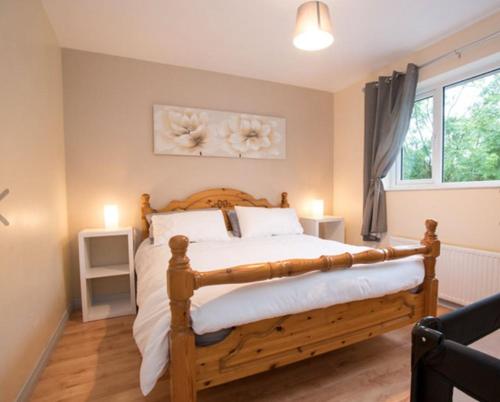 Postel nebo postele na pokoji v ubytování Hillview Holiday Home