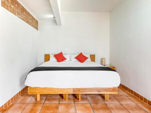 Cama o camas de una habitación en Hotel Arana