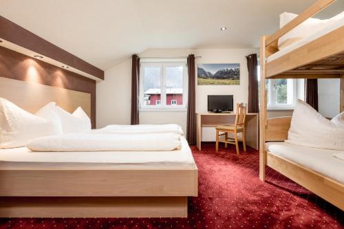 Postel nebo postele na pokoji v ubytování Haus Isabella Apartments - Oetz