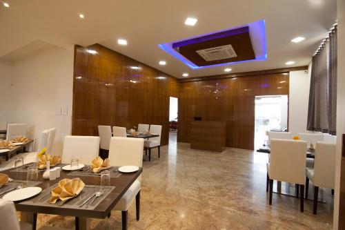 Χώρος καθιστικού στο crystal inn