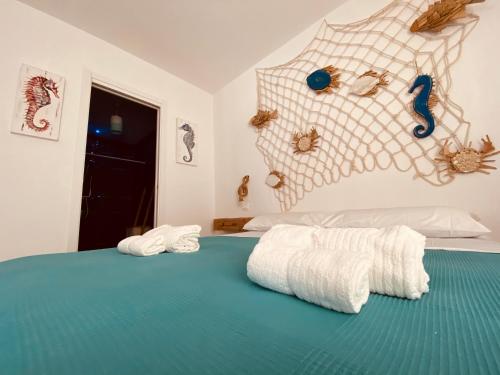 Postel nebo postele na pokoji v ubytování Tenuta Fascianello