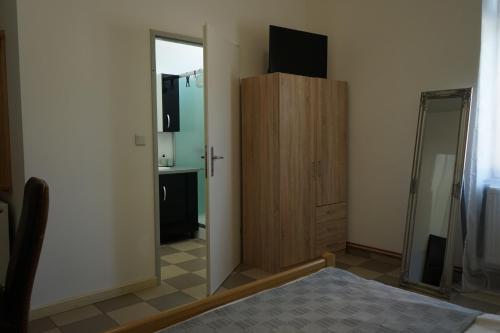 Ένα ή περισσότερα κρεβάτια σε δωμάτιο στο Casa Miriam