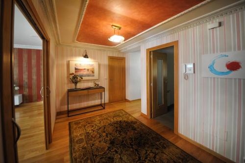 Katil atau katil-katil dalam bilik di Apartamento Rego da Balsa