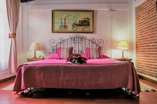 Hotel San Angeloにあるベッド