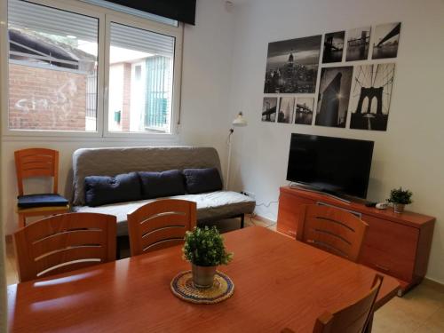 Zona de estar de Apartment Sabadell 2