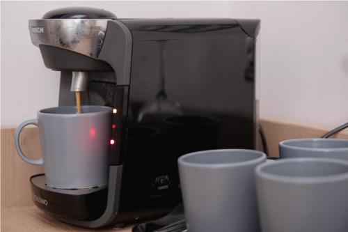 Kaffemaskin og/eller vannkoker på The Vanguard York - Private Residence