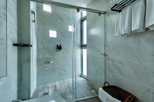 Un baño de 靜樹湖民宿Jing Shuhu B&B