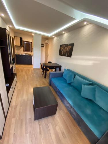Kuchyň nebo kuchyňský kout v ubytování Apartmani borova 2