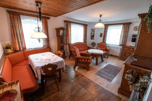 Ruang duduk di Bio-Landhaus Kesslerhof