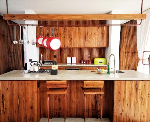 Kjøkken eller kjøkkenkrok på Duna Sonambula