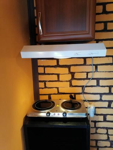 Cuisine ou kitchenette dans l'établissement Apartman IVANA