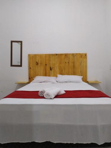 Cama ou camas em um quarto em Okay Pousada praia de iracema