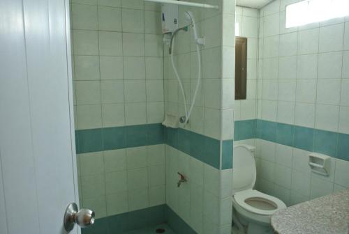 Kylpyhuone majoituspaikassa S.K. Residence