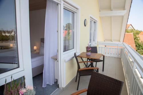 Balkón nebo terasa v ubytování Hotel Andrea