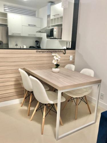 Dapur atau dapur kecil di Temporada Golden Lake
