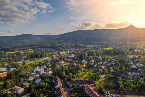 Widok z lotu ptaka na obiekt Hotel Petra