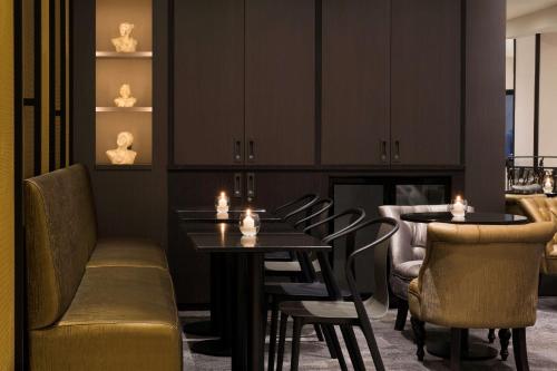 Χώρος καθιστικού στο Hotel Paris Italie