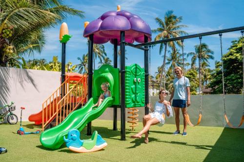 Aire de jeux pour enfants de l'établissement Villa Chok in a managed villa resort