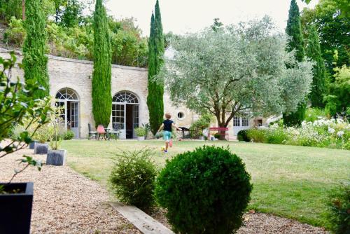 Сад в Le Gaimont Maison d'Hôtes Vouvray