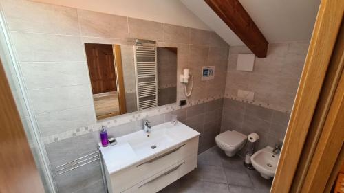Koupelna v ubytování Affittacamere Dolce Sogno