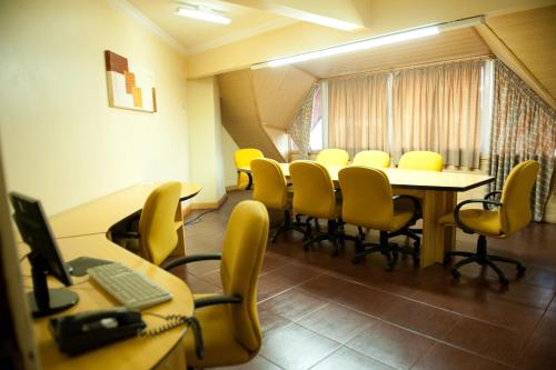 Ruang duduk di Maitá Palace Hotel